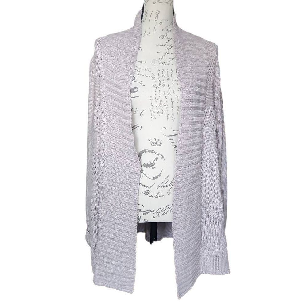 Honey Punch Ladies Size Large Blush Pink Knit Cardigan